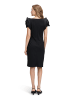 Vera Mont Cocktailkleid mit Raffung in Schwarz