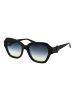 Ana Hickmann Frauen Sonnenbrille Schmetterling Schwarz