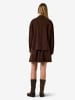 Noisy may Shacket in Chocolate Brown1