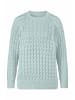 Hessnatur Hessnatur Strick Pullover Regular aus reiner Bio-Baumwolle in perlblau
