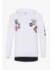 PLUS EIGHTEEN Herren Kapuzenpullover in Weiss