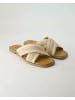Lisa & Jo Pantoletten in Beige