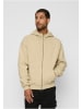 Urban Classics Urban Classics Herren High Neck Zip Hoody in wetsand
