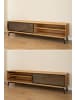 Feldmann-Wohnen Lowboard Modern Loft Eiche Tabak 200 / 50 / 52cm