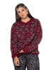 Studio Untold Pullover in weinrot