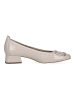 Caprice Pumps in Beige Lack