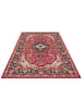 Nouristan Orientalischer Kurzflor Teppich Skazar Isfahan Rot