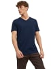 Jack & Jones T-Shirt JJEORGANIC BASIC in Blau