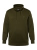 Men Plus Sweatshirt in tannengrün
