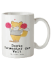 Mr. & Mrs. Panda Weiße Tasse Fuchs Beste Schwester der Welt mit ... in Weiß