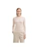 Tom Tailor Langarmshirt in beige white stripe