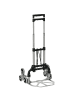 DURHAND Treppensteiger-47L x 47B x 100H cm-Silber+Schwarz