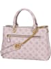 Guess Handtasche Masie Girlfriend Satchel Logo in Light Rose Logo