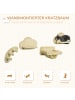 Pawhut Kletterwand Set Beige Spanplatte