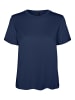 Vero Moda 2er Pack Basic T-Shirt VMPAULA in Dunkelblau-2