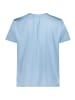 Betty Barclay Satin-Bluse kurzarm in Powder Blue