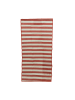 MARELIDA Picknickdecke Strandmatte faltbar 90x180cm in rot