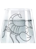 Mr. & Mrs. Panda Trinkglas Sternzeichen Skorpion ohne Spruch in Transparent
