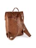 Zwei Mademoiselle.M Daypack 35 cm Laptopfach in cognac