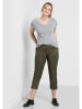 sheego 7/8-Hose in dunkelkhaki