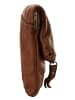 Cluty Abendtasche echt Leder in cognac