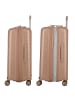 Jump Evae 4 Rollen Kofferset 3-teilig mit Dehnfalte pale pink