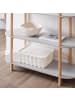 SoBuy Regal in Hellgrau - (W) 33 x (H) 88 x (L) 100 cm
