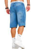 SOUL STAR Shorts - S2SAAR Kurze Hose Jeans Bermuda Carpenter Regular-Fit in Light Blue