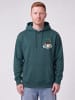 wat? Apparel Sweatshirt Coffee waves in Petrol