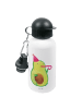 Mr. & Mrs. Panda Kindertrinkflasche Avocado Geburtstag ohne Spruch in Weiß