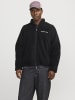 Jack & Jones Teddyfell Jacke in Black