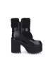 Buffalo Stiefelette Killah Fold in Schwarz