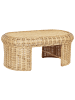Beliani Couchtisch LIVADEIA in Naturfarben - (W) 96 x (H) 40 x (L) 60 cm