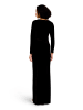 Vera Mont Abendkleid langarm in Schwarz