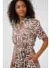 Kaffe Kleid KAemine Regular fit in Deep Taupe W. Chalk Print