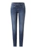 Paddock's 5-Pocket Jeans LUCY in blue mid stone used moustache