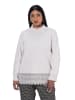 Pullover in graubeige