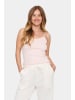 SAINT TROPEZ Ärmellose Bluse GruSZ Gerade Passform in Sepia Rose Melange