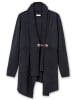 sheego by Joe Browns Longstrickjacke in tiefblau