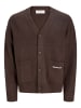 Jack & Jones Strickjacke in Mulch