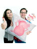 Mr. & Mrs. Panda Sofakissen Axolotl Hurra ohne Spruch in Grau Pastell