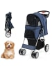 COSTWAY Hundewagen in Blau