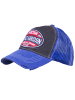 King Kerosin King Kerosin KING KEROSIN Trucker Cap im Used-Look Hi-Octane in Blau / Schwarz