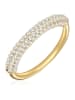 Glanzstücke München Ring aus Sterling Silber mit Zirkonia in gelbgold