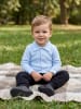 TupTam Baby Jungen Langarm Kurzarm Body mit Kragen in blau