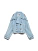 Vero Moda Trenchcoat in Light Blue Denim