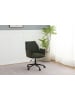 home24 home24 Bürodrehstuhl aus Metall und Textil in Beige - 62 x 57 x 85 cm in Olivgrün
