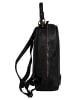 Samantha Look Rucksack echt Leder in schwarz