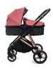 BeBelissimo 3 in 1 Kinderwagen Set Kombikinderwagen - CAVO in bordeaux