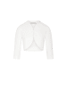 Morgan de Toi Weiß Polyester Ärmellose Jacke